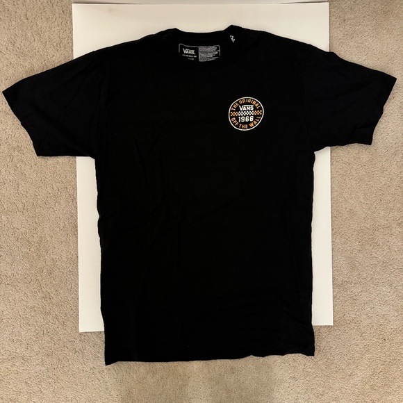 Vans Other - Van's Off The Wall Badge Logo Tee, Black, Men's Medium